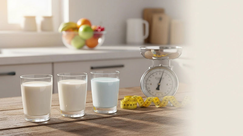 Macht Milch dick? Kalorien, Fettgehalt und was die Forschung sagt