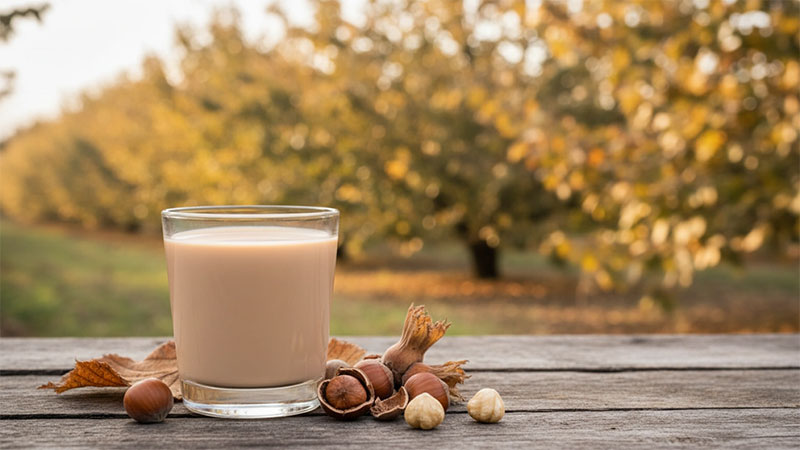 Haselnussmilch